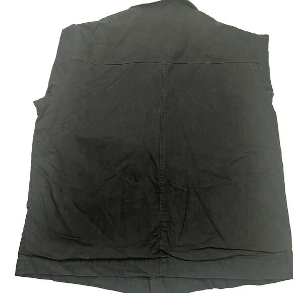 Cabela's Outdoor Gear Barn Coat Mens XL Tall Black Chore Corduroy Jacket - Picture 12 of 12